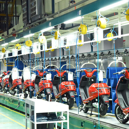The motor workshop has introduced advanced automatic winding machiness of snow removal shovels?